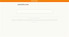 Desktop Screenshot of animefox.com